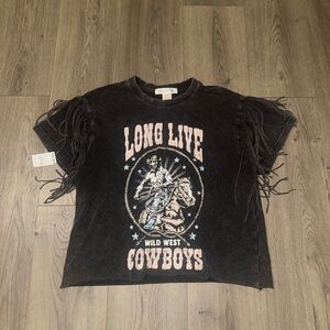 Black Fringe Cowboy Shirt Boot Barn